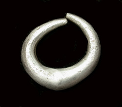 Earring, Celtic, Fine Silver, c. 5th-4th Cent. BC